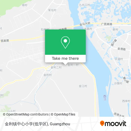 金利镇中心小学(低学区) map