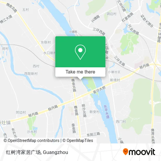 红树湾家居广场 map
