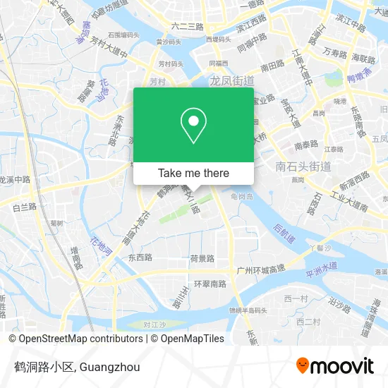 鹤洞路小区 map