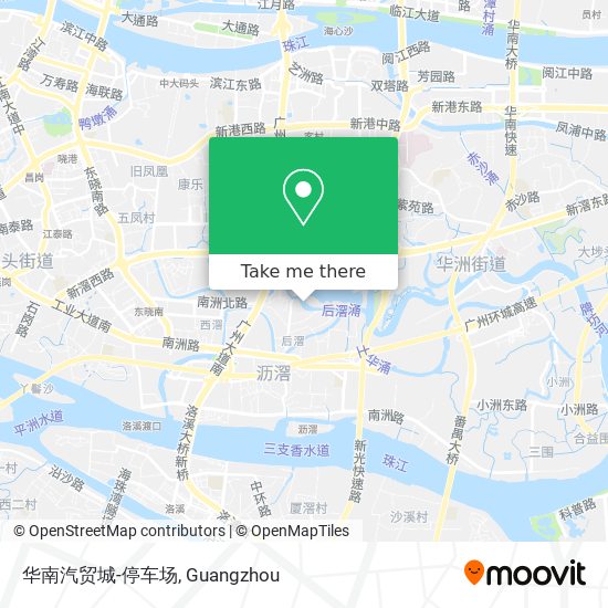 华南汽贸城-停车场 map