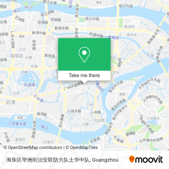 海珠区华洲街治安联防大队土华中队 map