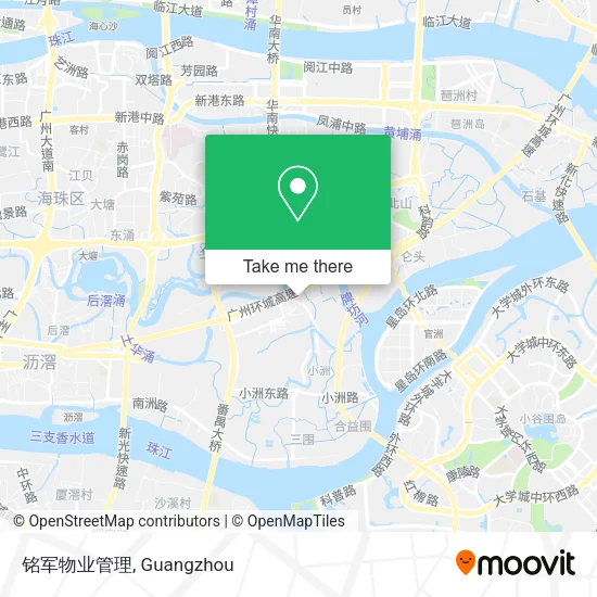 铭军物业管理 map