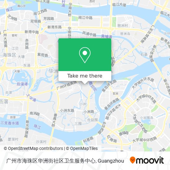 广州市海珠区华洲街社区卫生服务中心 map