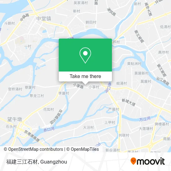 福建三江石材 map
