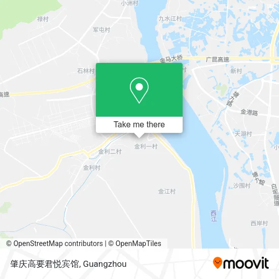 肇庆高要君悦宾馆 map