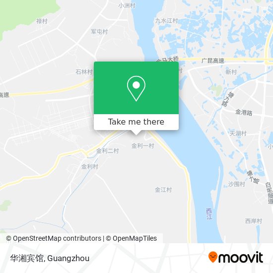 华湘宾馆 map