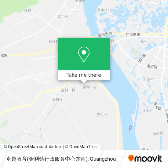 卓越教育(金利镇行政服务中心东南) map