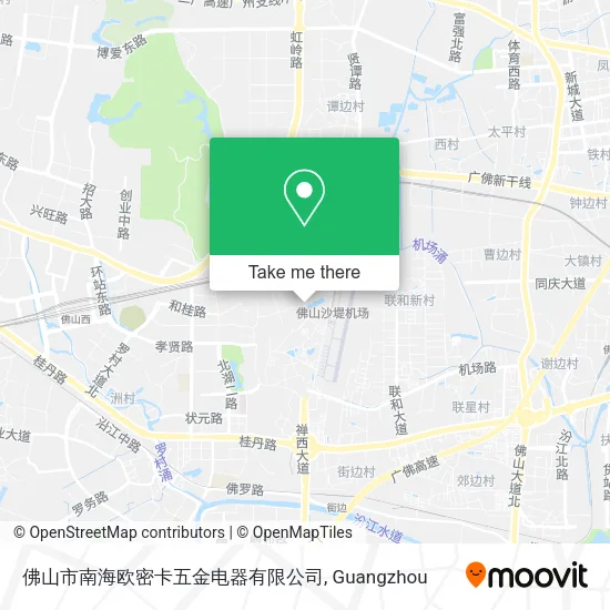 佛山市南海欧密卡五金电器有限公司 map