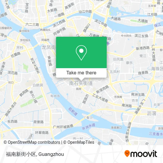 福南新街小区 map