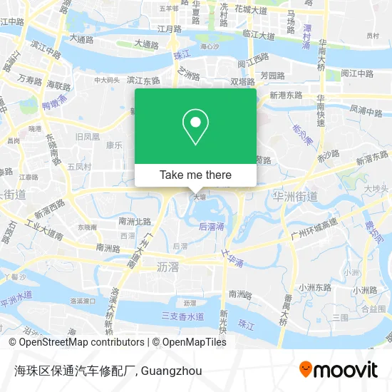 海珠区保通汽车修配厂 map