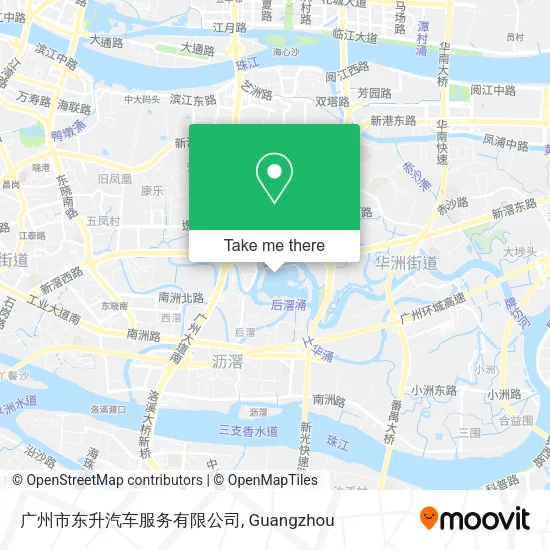 广州市东升汽车服务有限公司 map
