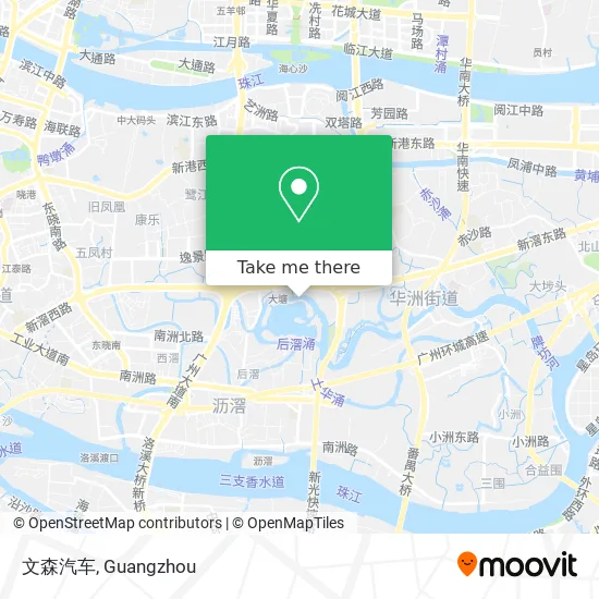 文森汽车 map