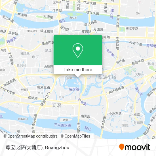 尊宝比萨(大塘店) map