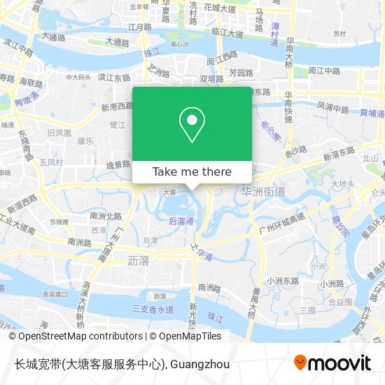 长城宽带(大塘客服服务中心) map