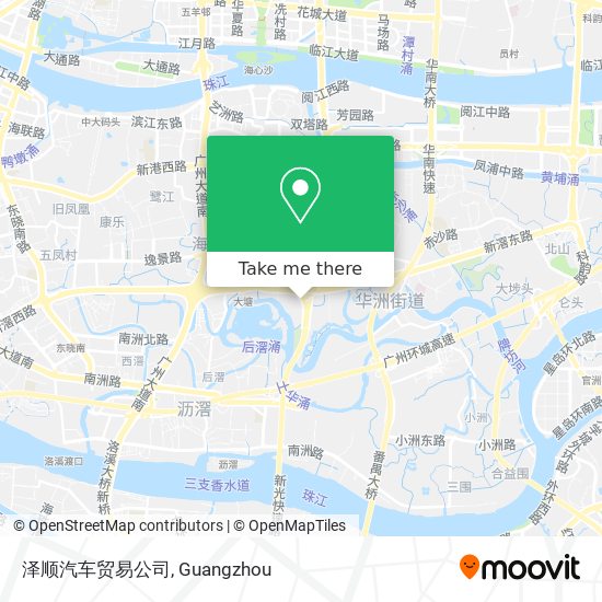泽顺汽车贸易公司 map