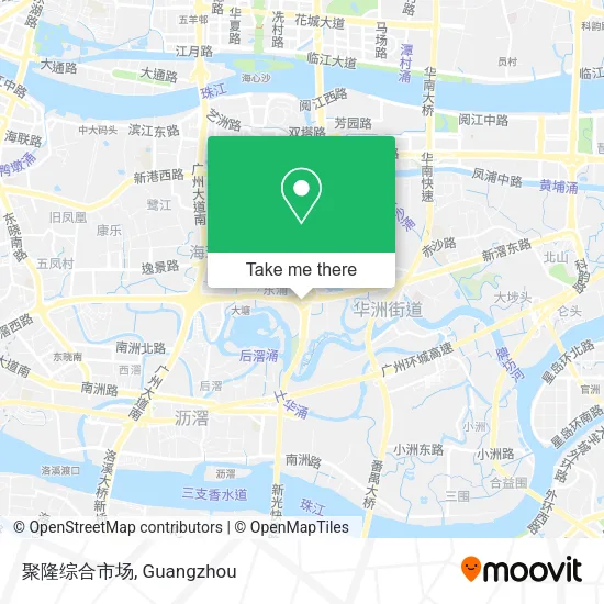聚隆综合市场 map