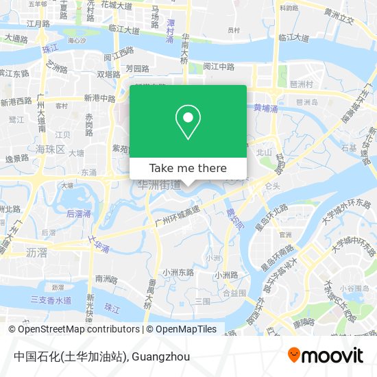 中国石化(土华加油站) map