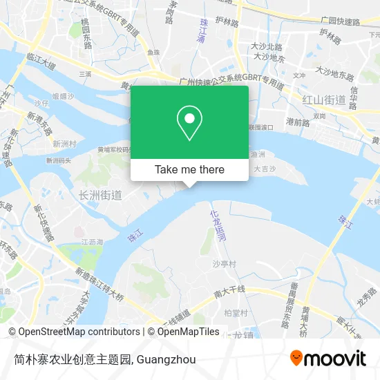 简朴寨农业创意主题园 map