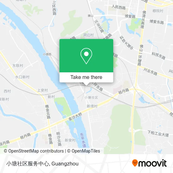 小塘社区服务中心 map