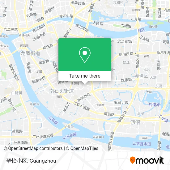 翠怡小区 map