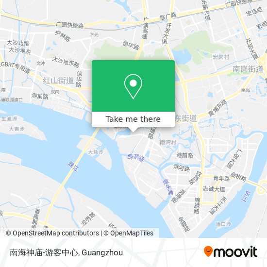 南海神庙-游客中心 map