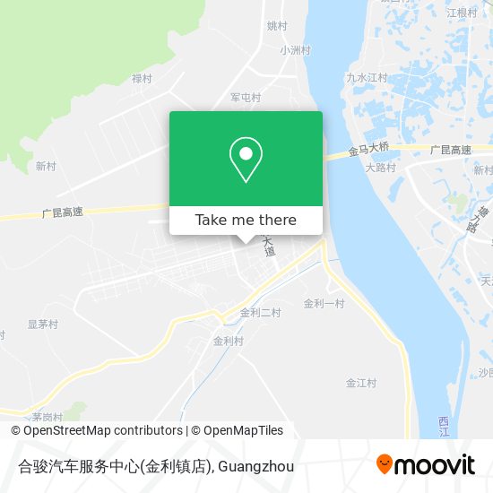 合骏汽车服务中心(金利镇店) map