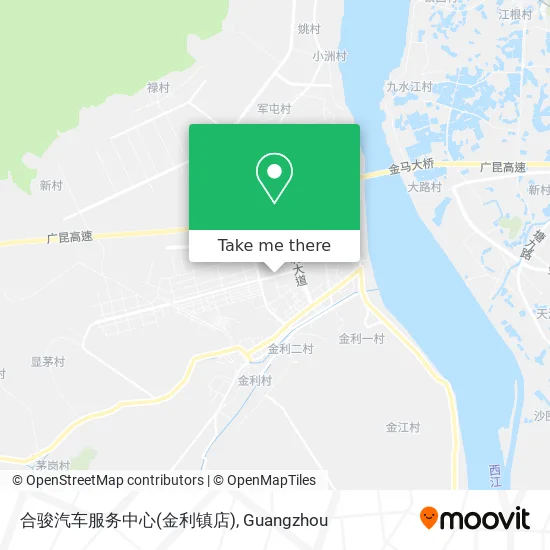 合骏汽车服务中心(金利镇店) map