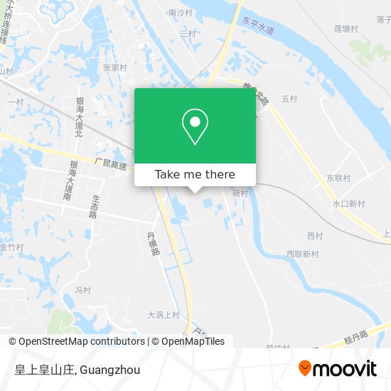 皇上皇山庄 map
