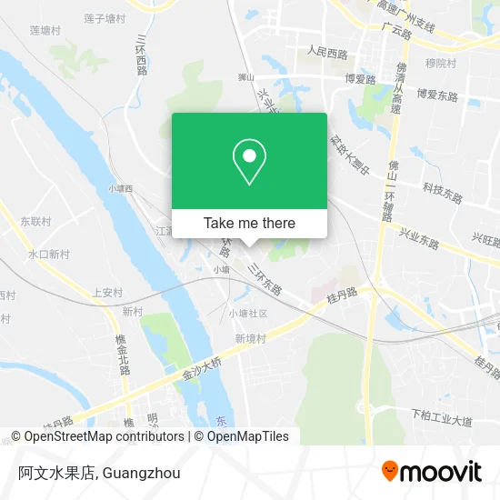 阿文水果店 map