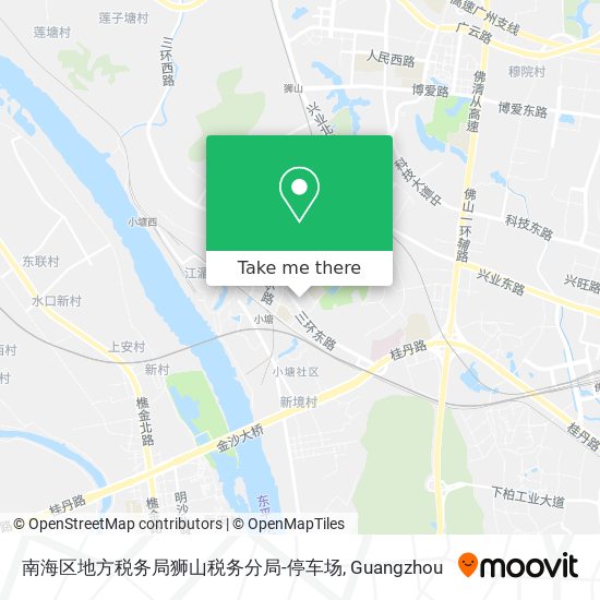 南海区地方税务局狮山税务分局-停车场 map