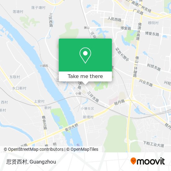 思贤西村 map