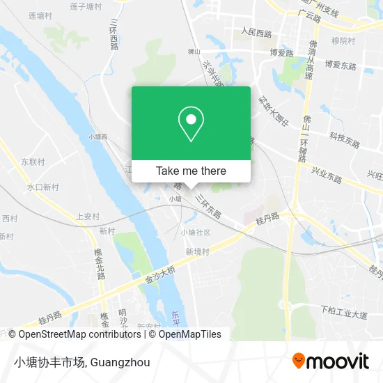 小塘协丰市场 map