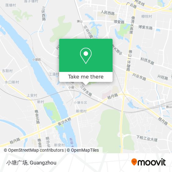 小塘广场 map