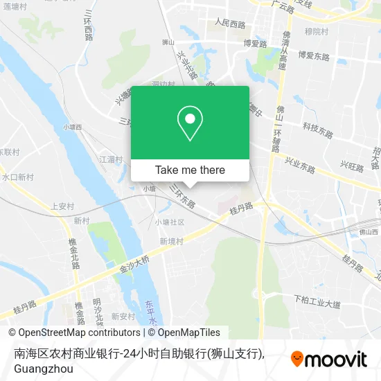 南海区农村商业银行-24小时自助银行(狮山支行) map