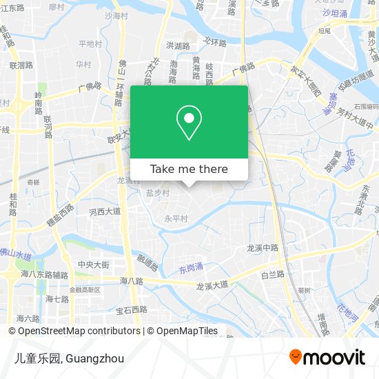 儿童乐园 map
