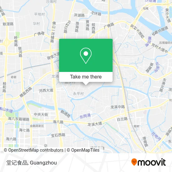堂记食品 map