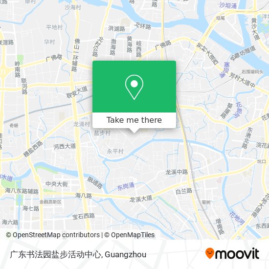 广东书法园盐步活动中心 map