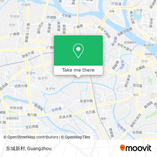 东城新村 map