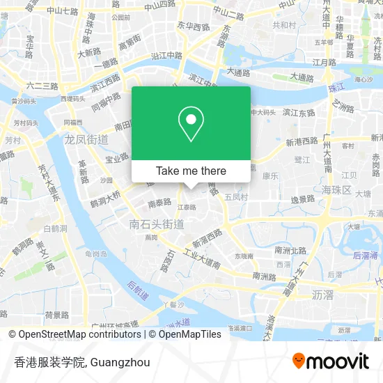 香港服装学院 map