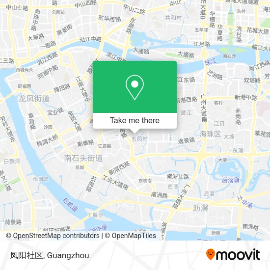 凤阳社区 map