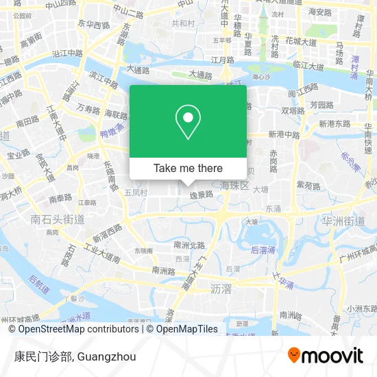康民门诊部 map