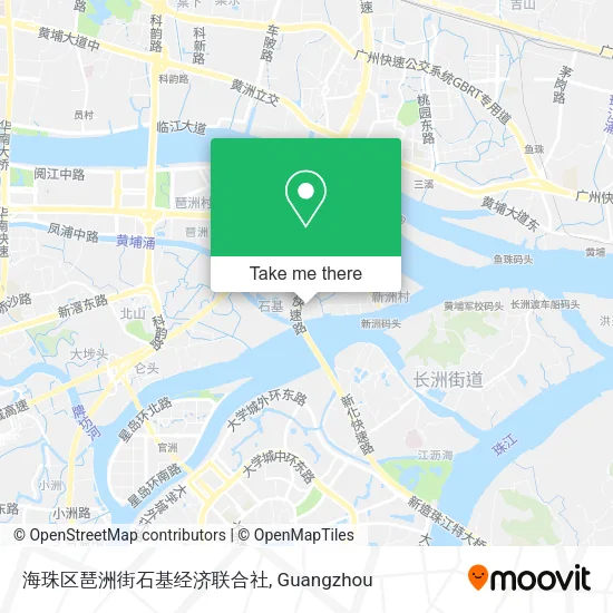 海珠区琶洲街石基经济联合社 map