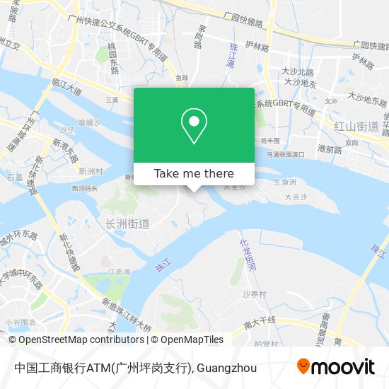 中国工商银行ATM(广州坪岗支行) map