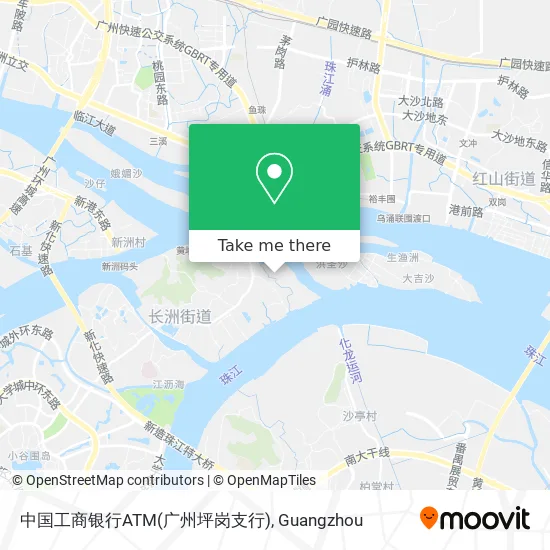 中国工商银行ATM(广州坪岗支行) map