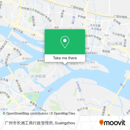 广州市长洲工商行政管理所 map