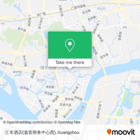 汇丰酒店(嘉壹商务中心西) map