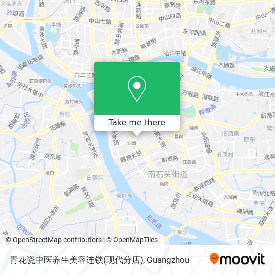 青花瓷中医养生美容连锁(现代分店) map