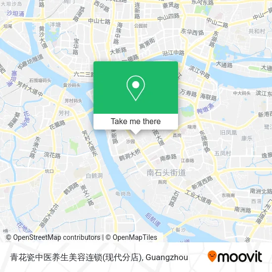 青花瓷中医养生美容连锁(现代分店) map