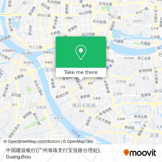 中国建设银行(广州海珠支行宝业路分理处) map