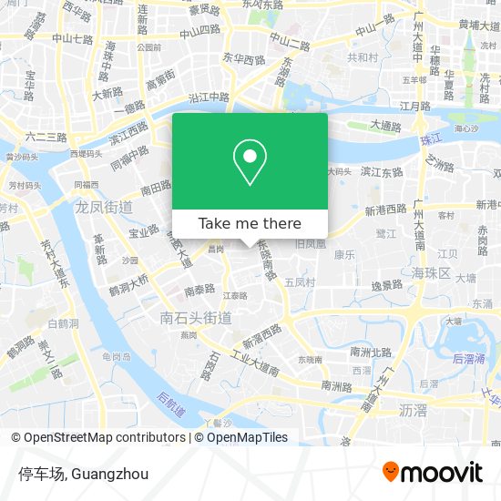 停车场 map